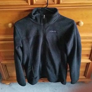 Black Fleece Columbia Full Zip Jacket (Kids XL)